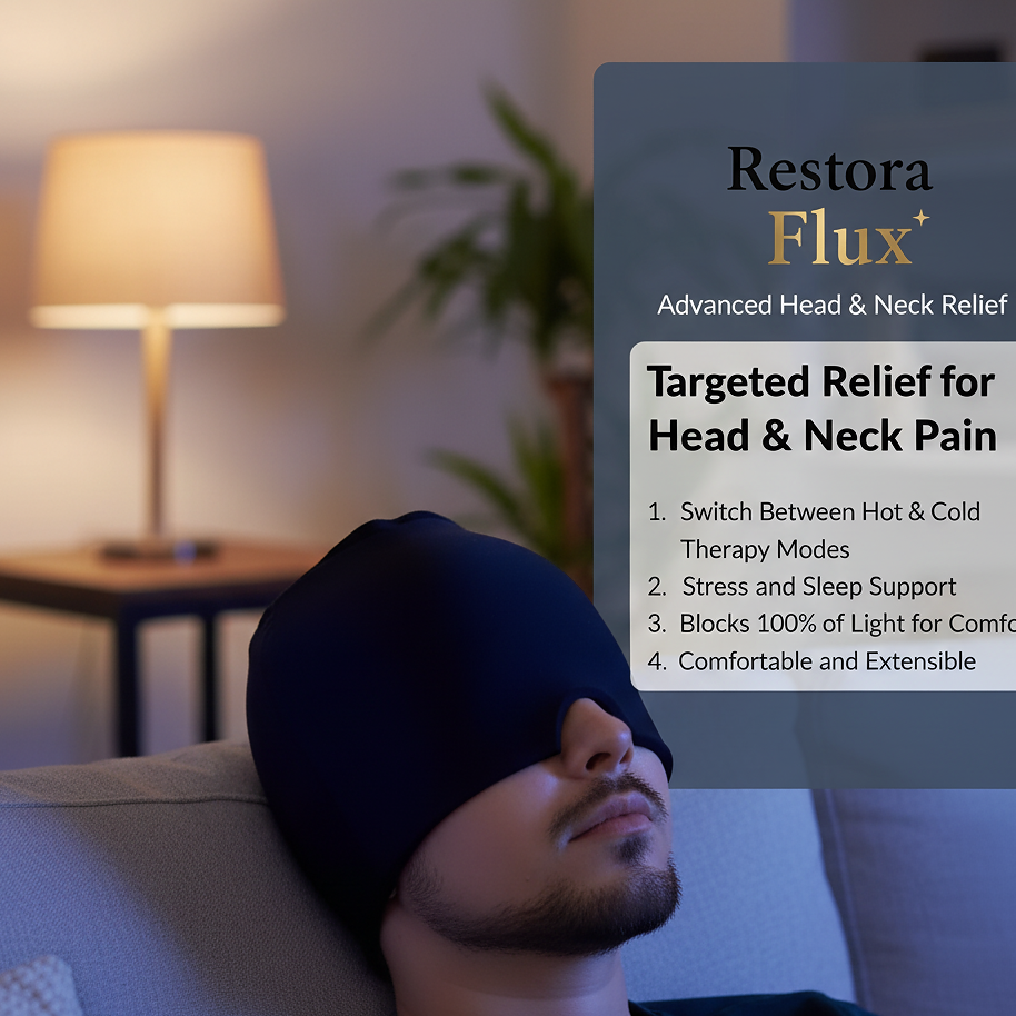 RestoraFlux™ Migraine Relief Cap